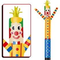 6FT Tall Inflatable Tube Man Clown Wacky Wavy Dancing Guy (9''Diameter) for Outdoor Decoration Advertising Business Promotion (Blower Not Included)