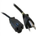 thumbnail image 1 of 6FT UNIVERSAL ACPOWER EXTENSION 16/3 SJT BLACK, 1 of 2