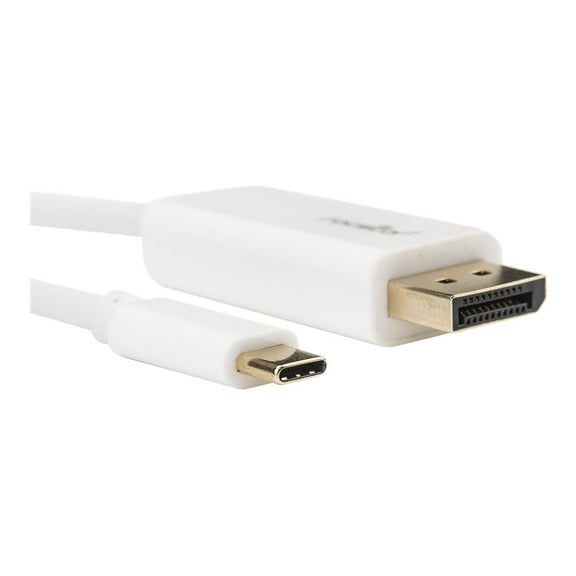Rocstor Premium 6ft / 2m USB Type C to DisplayPort 4K Cable, White