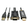 thumbnail image 1 of Tripp Lite VGA + Audio to HDMI Adapter Cable with USB Power 1920x1080@60 Hz 6 ft, 1 of 11