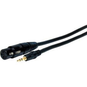 6FT XLR JACK TO STEREO 3.5MM MINI PLUG AUDIO CABL