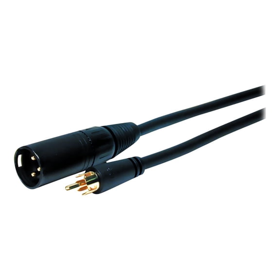 6FT XLR TO RCA MALE CABL STD SERIES LIFETIME WARR