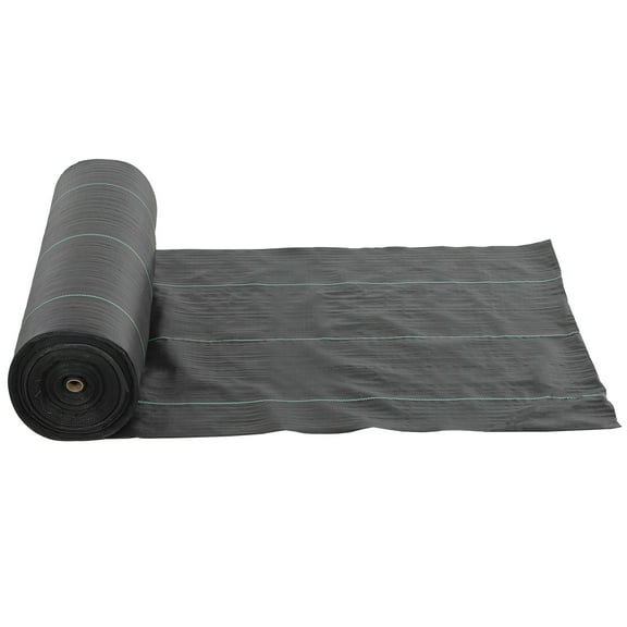 6FT x 300FT Weed Barrier Landscape Fabric, 5oz Heavy Duty Woven Weed Control Fabric for Landscaping