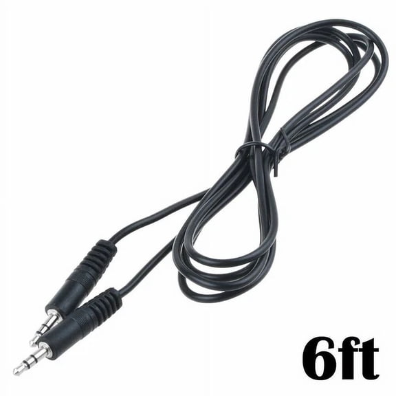 6Ft 3.5Mm 1/8" Audio Cable Lead Car Aux Cord For Google Chromecast Audio Rux-J42