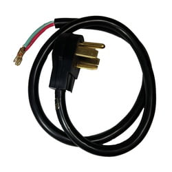 6Ft 3 Wire 40 Amp Range Cord Closed Eyel