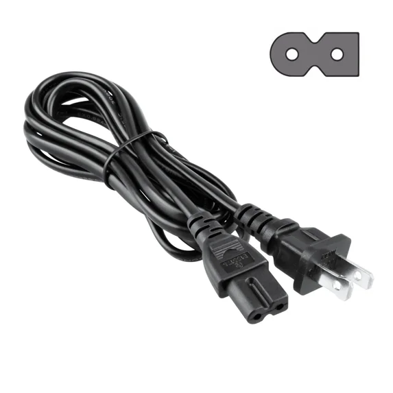6Ft Ac Power Cord Cable For Brother Sq9050 Sq9185 Star120E Sewing Machine Lead