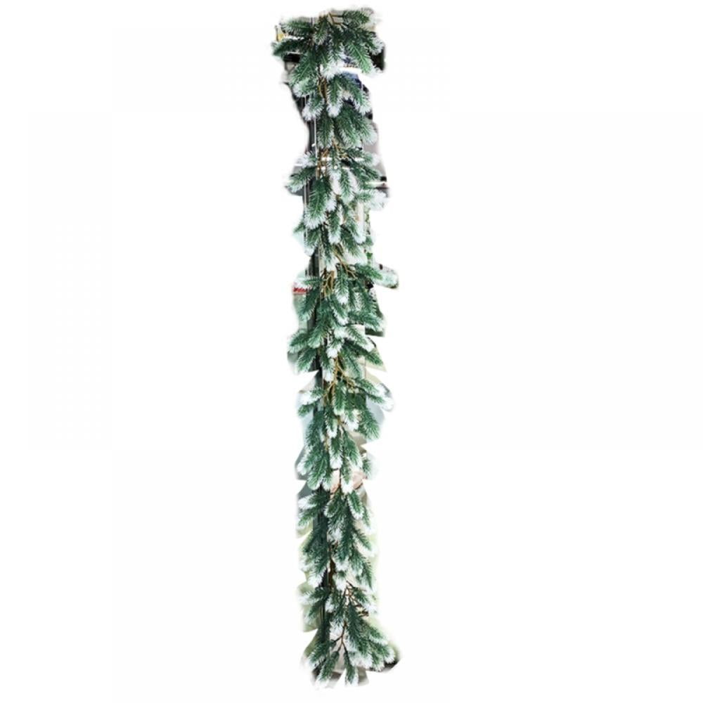  DearHouse 6Ft Artificial Pine Christmas Garland Winter Greenery  Garland for Holiday Season Mantel Fireplace Table Runner Centerpiece Décor  (Green) : Home & Kitchen