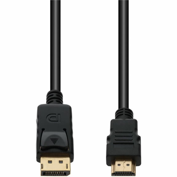 AddOn 6ft DisplayPort To HDMI Male To Male Cable DISPORT2HDMIMM6F