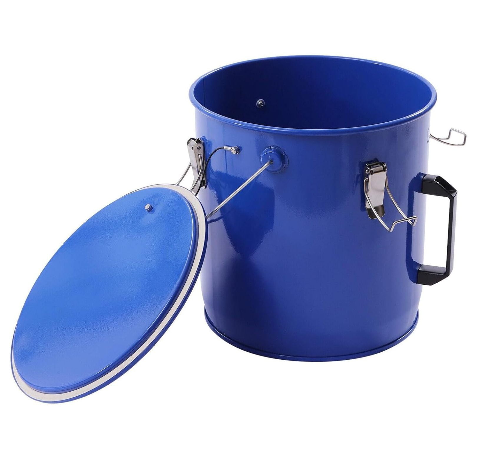 6Gal Fryer Grease Bucket Oil Transport Container with Lid Filter Bag ...