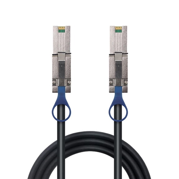 6Gbps 26Pin SAS2.0 Hybrids Cable Attached SCSI SFF-8088 to SFF-8088 External Cable for Raids Systems