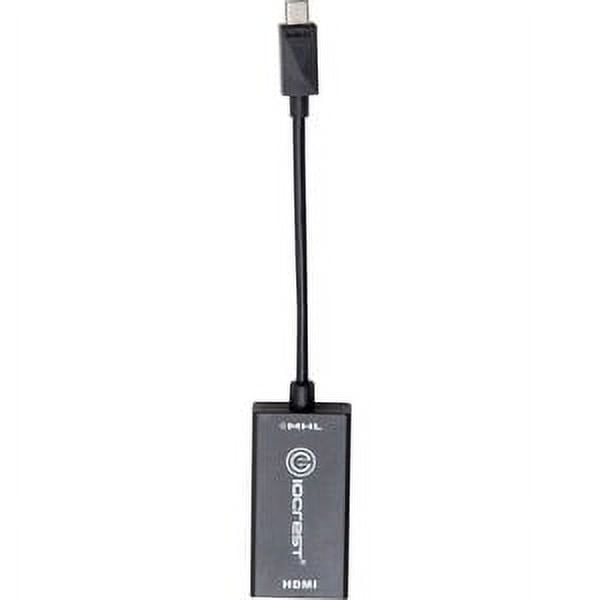6IN MOBILE HIGH DEFINITION TO HDMI ADAPTER CABLE MICROUSB - Walmart ...