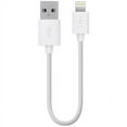 thumbnail image 1 of 6IN WHT LIGHTNING TO USB 2.4A RETAIL BOX, 1 of 3