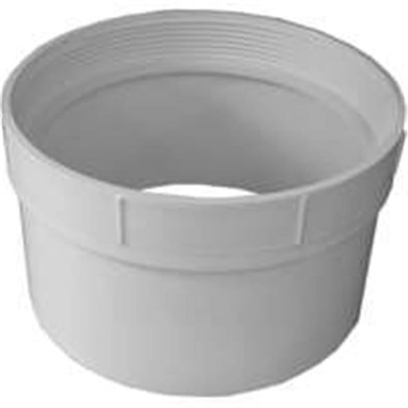 6In Fip PVC Drain Adapter Genova Products Pvc-S&D Adapters 40360 038561004861
