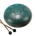 thumbnail image 1 of 6Inch 8 Tone Hollow Drum Steel Tongue Drum Garden Rain Drum,F, 1 of 8