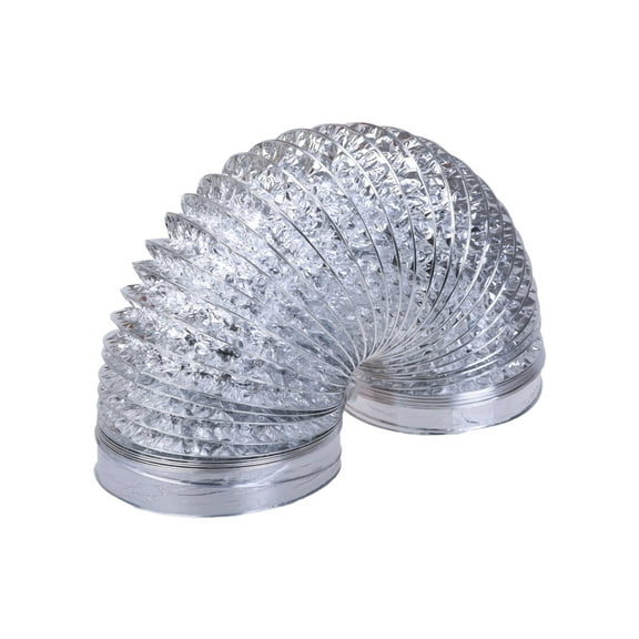 6Inch Aluminum Dryer Vent Tube Dryer Duct Fire-proof Heat Resistant Ventilation Exhaust Duct 1.5/3.0M