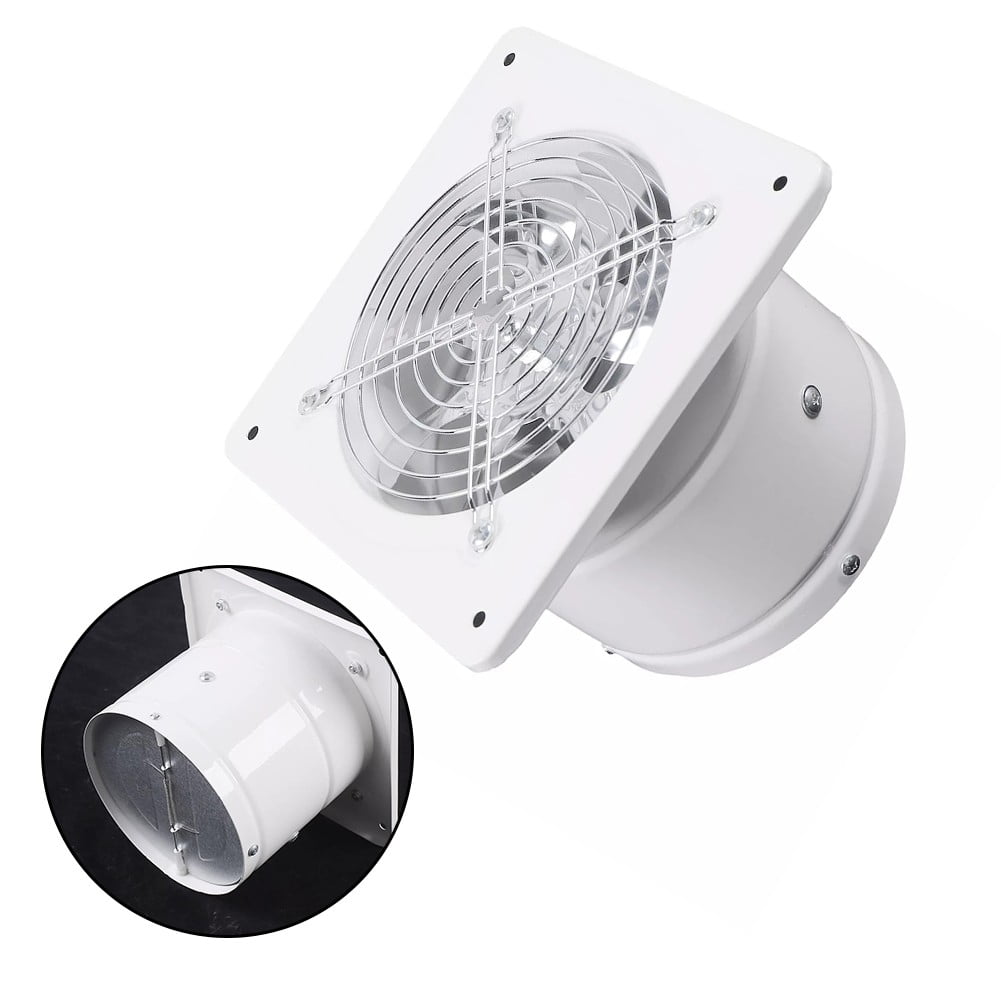 6Inch Bathroom Ventilation Fan Air Vent Exhaust Fan Toilet Bath Kitchen 32W