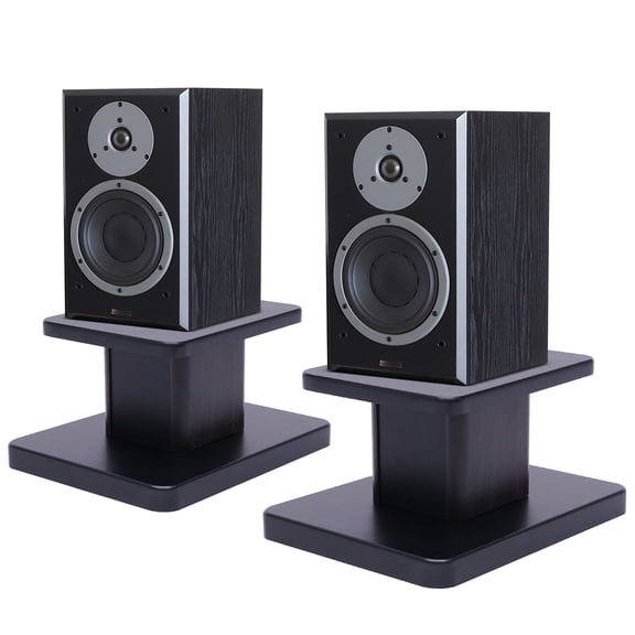 6Inch Bookshelf Speaker Stands Floor Speaker Stands Heavy Duty Studio Monitor Stands Surround Sound Home Theater with Sand Filling Tuning Function