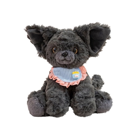 6Inch Devon Rex Cat Breed Plush Toy, Realistic Soft Stuffed Kitten Doll for Cat Lovers (Non-Brand)