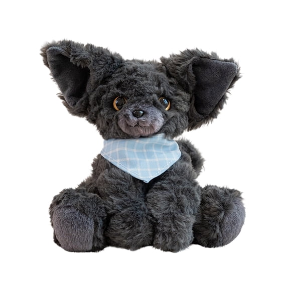 6Inch Devon Rex Cat Breed Plush Toy, Realistic Soft Stuffed Kitten Doll for Cat Lovers (Non-Brand)