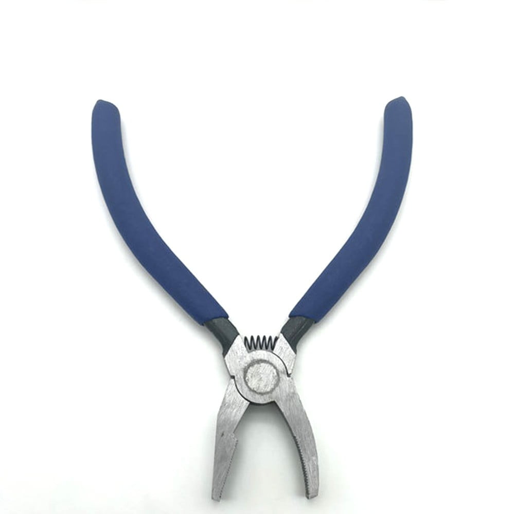 Hakko CHP PN-5004 Short-Nose Pliers - Heavy Duty Flat Nose, 19mm Jaw, 5mm Tip For Electronics