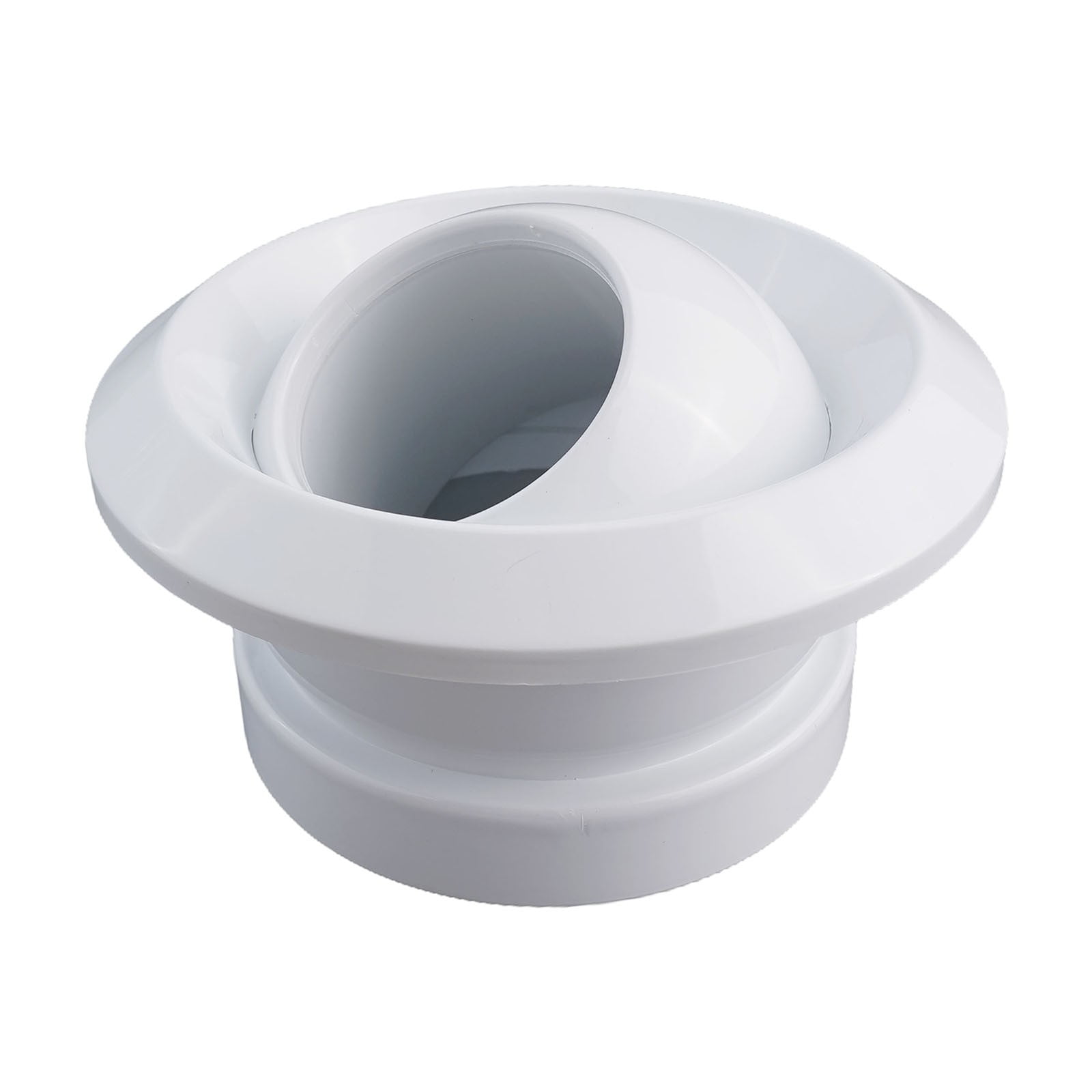 6Inch Round Air Vent Adjustable Rotatable Ball Jet Air Diffuser Soffit Vent Ventilation Ducting Hose Louver Wall Ceiling Mounted