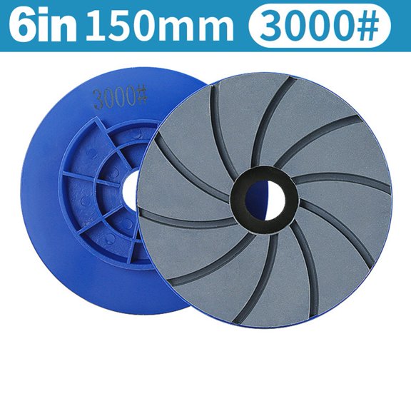 6Inch for Snail Lock Marble Edge Grinding Wheel Polishing Pads for Concrete Floor