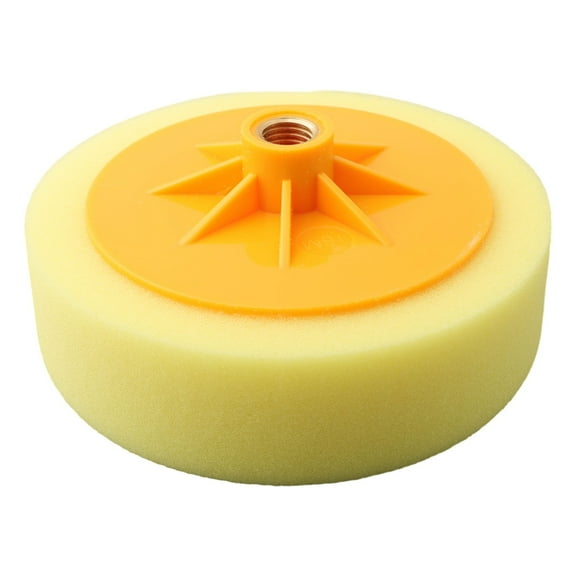 6Inch150Mm Compounding Polishing Pad Head Car Hub Sponge Foam Buffing Wheel Smile Home