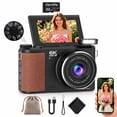 thumbnail image 1 of Ourlife 88MP 18x Zoom Mirrorless Digital Camera, Black, 1 of 10