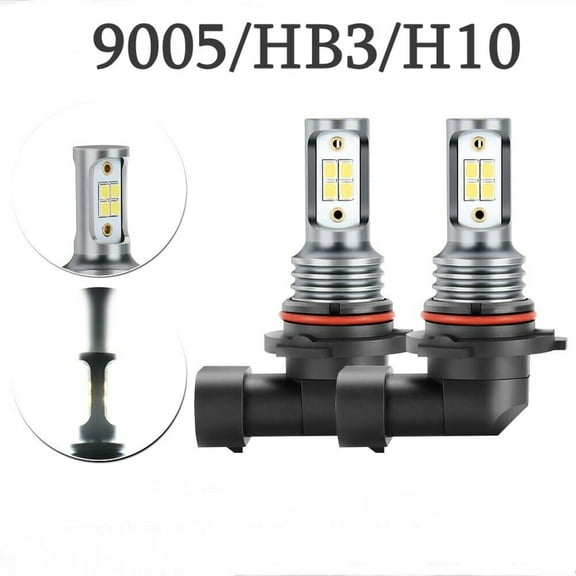 6K LED High Beam Daytime Running Light DRL Bulbs For Subaru Impreza WRX STI