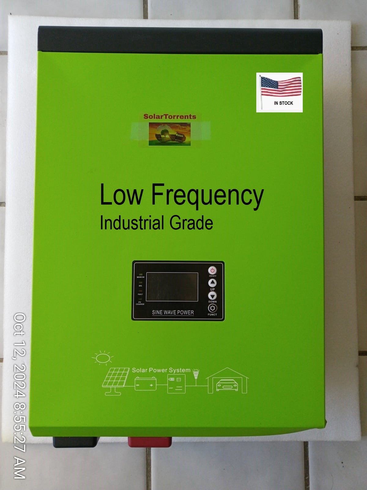 7KW Off-grid Hybrid Inverter (4 Power Sources), 21KW Peak, Split-Phase output