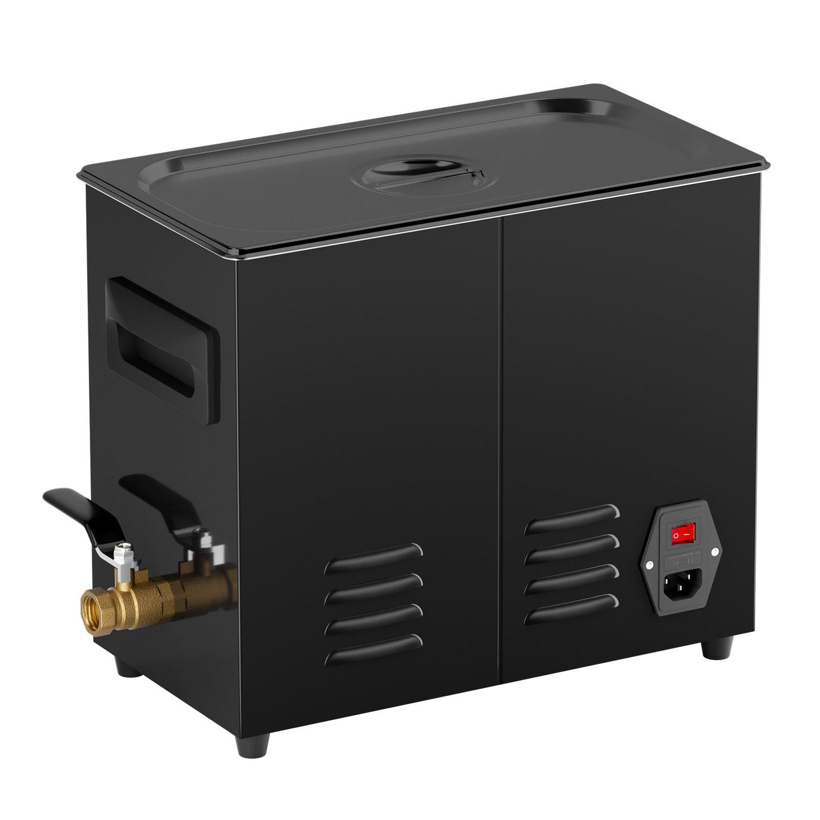 6L 180W Digital Ultrasonic Cleaner with Heater Timer Gentle Mode Upgraded Degassing 40kHz Industrial Ultrasound Cleaner for Jewelry Retainer Tools