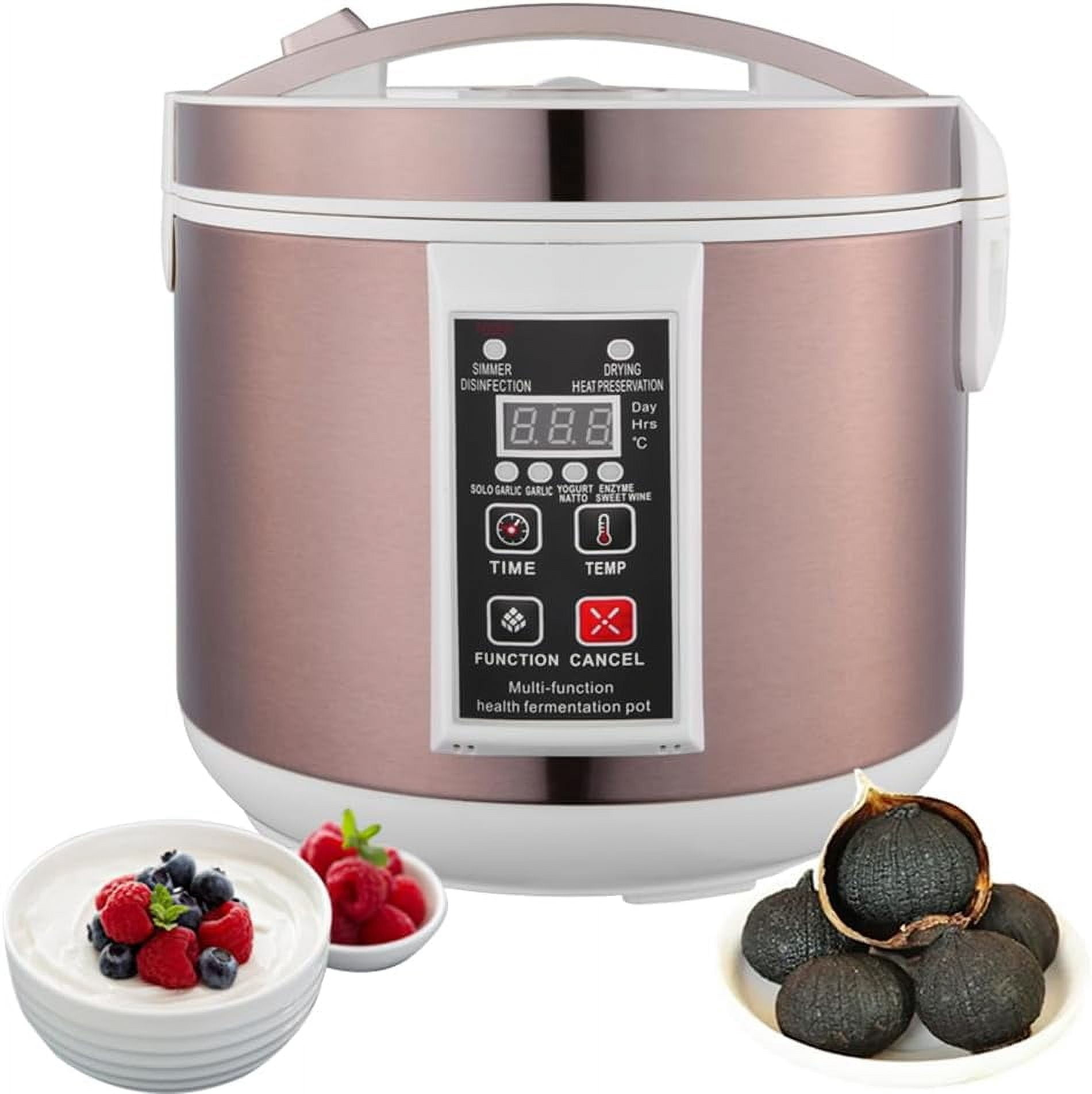6L Black Garlic Fermenter Multi-functional Garlic Fermentation Pot Full ...