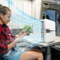 thumbnail image 1 of 6L Car Refrigerator Mini Fridge Hot and Cold, Portable Small Refrigerator for Car Home Beauty Storage, Quiet Dual Use Mini Cooler Warmer for Dorm Office RV Travel Makeup Food Drinks, 1 of 6