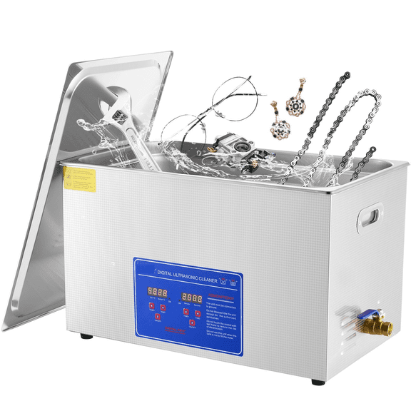  PEIXU 6L Upgraded Ultrasonic Cleaner,Professional Digital Lab Ultrasonic Parts Cleaner with Heater & Timer for Jewelry Glasses Small Components Cleaning