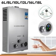 SIHAO 6L Tankless Water Heater for Home RV Camping Use - 4.3 GPM LPG Propane Gas Instant Hot Water Heater
