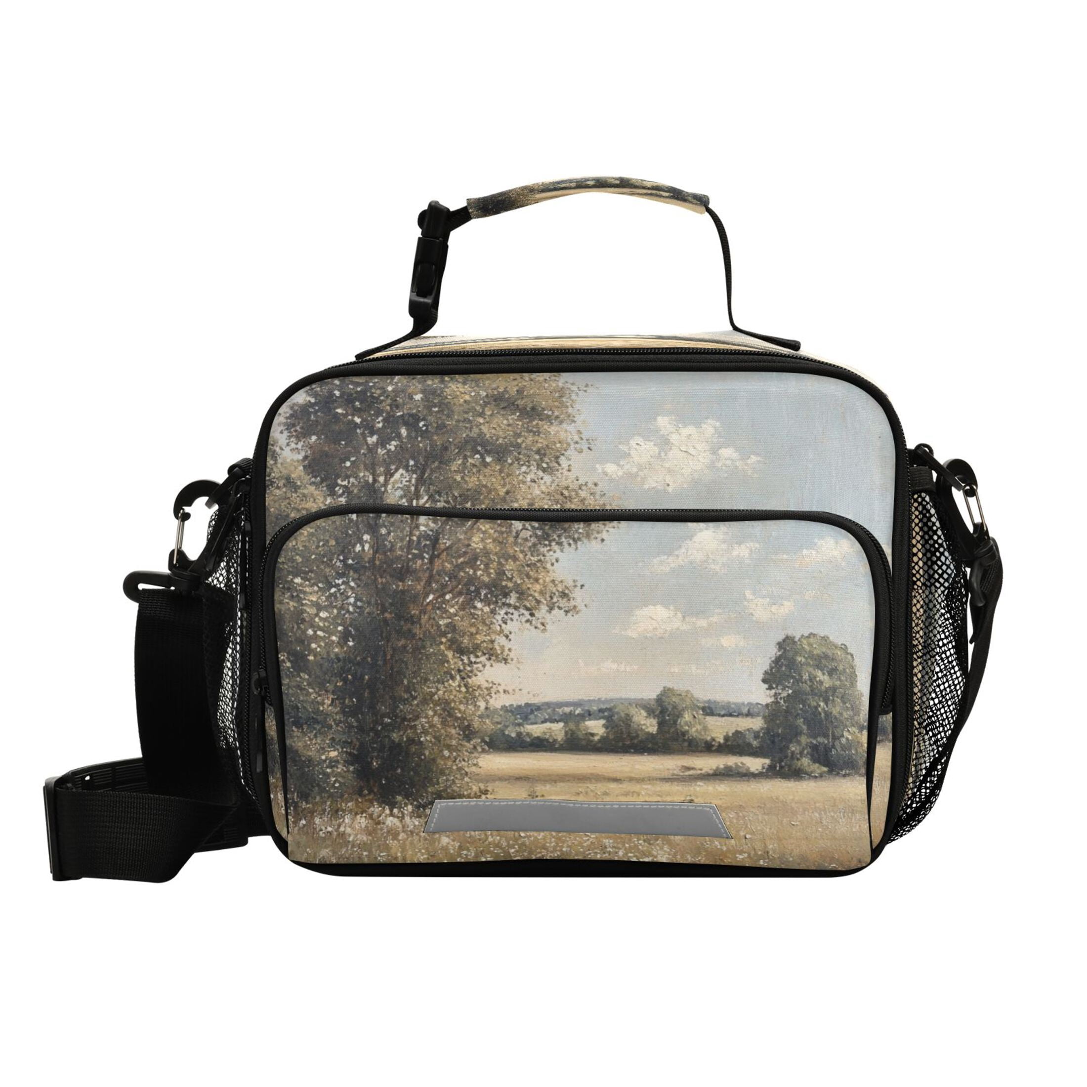 6L Large Capacity Student Lunch Bag, Insulated Cooler Bag with ...