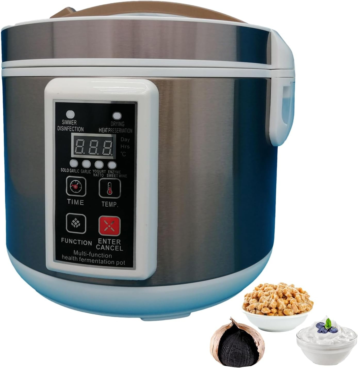 6L Multi-functional Health Fermentation Pot Black Garlic Fermenter ...