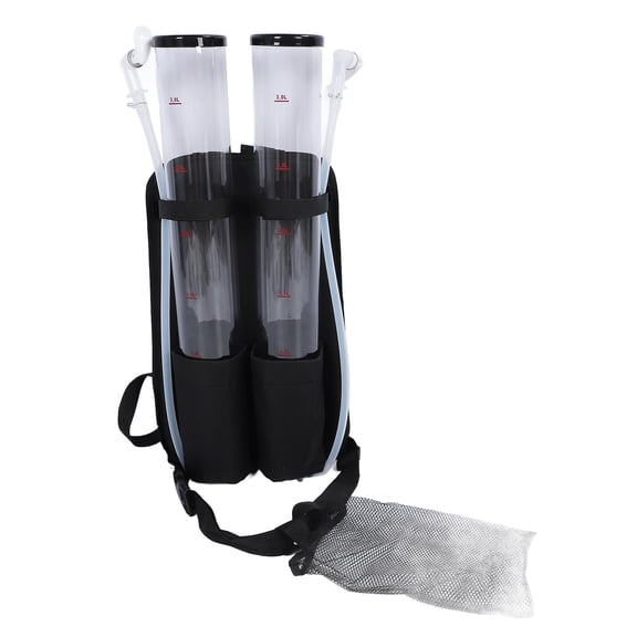 6L Portable Backpack Drink Dispenser - Dual Tank Beverage & Beer Server for Parties, Camping, and Outdoor Festivals
