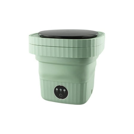 6L Portable Washing Machine Mini Washer Foldable Washer Spin Dryer for Travel