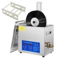 thumbnail image 1 of 6L Ultrasonic Vinyl Cleaner, 7-12 Inch Record Cleaning Machine, 8 Records Ultrasonic Cleaning with Drying Rack, 180W for Home & Store, 1 of 9