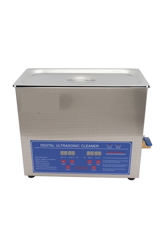 6L Ultrasonic Vinyl Record Cleaner Washer Heating Function Ultrasonic Cleaning Machine For Laboratories