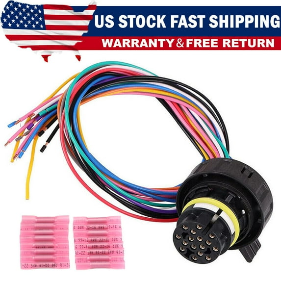 6L80E 6L90E Transmission External Wire Harness Repair Kit Pigtail For GMC Chevy