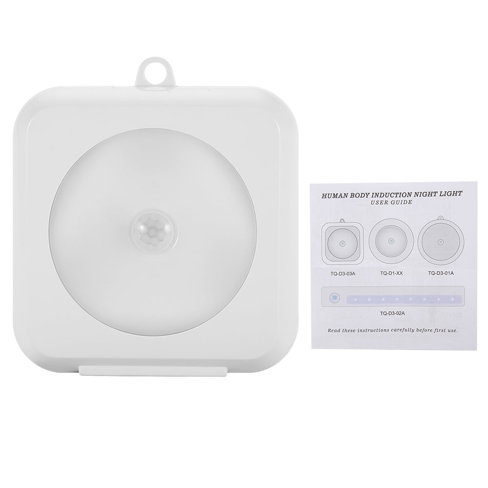 6LED Sensor Night Light Motion-sensing Human Body Induction Corridor Closet Lamp (Warm light) Reiche