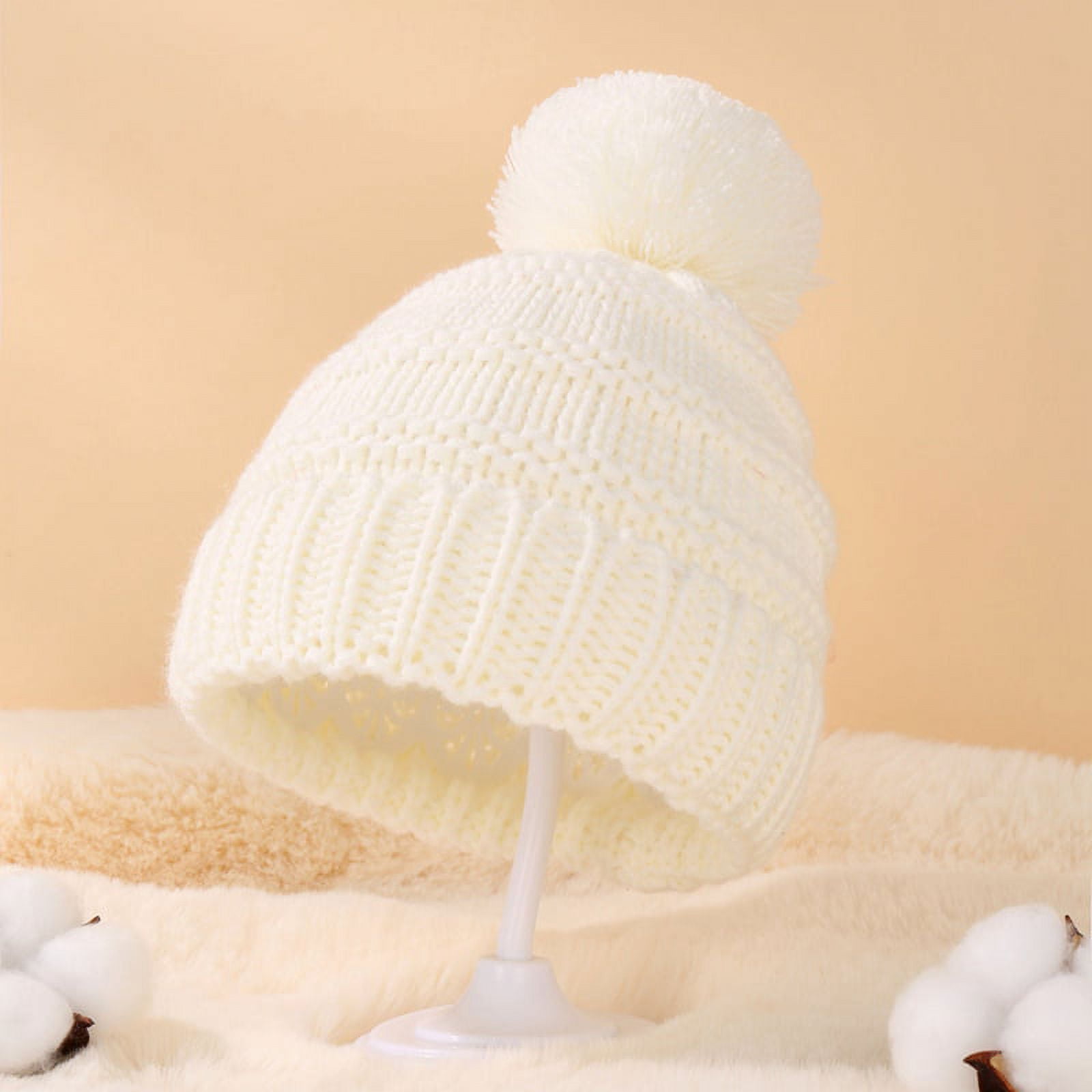 6M-4T Kids Baby Winter Knitted Beanie Hat, Esho Toddler  display picture 3