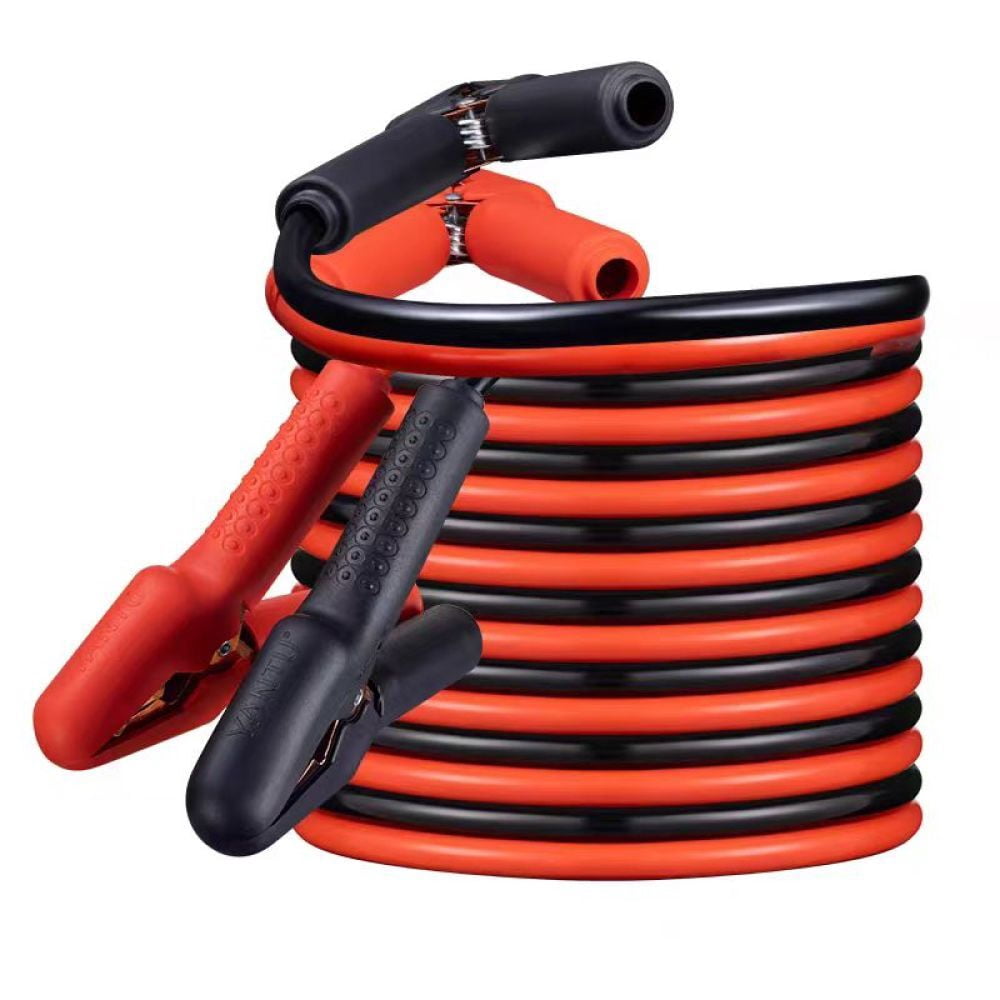 6M Heavy Duty Jump Leads, 3000AMP Car Van Battery Booster Cables, Professional Jumper Cables for Gasoline & Diesel Vehicles