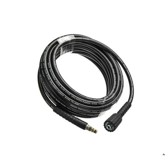 6M High Pressure Washer Hose - 19ft Steel Wire Reinforced Replacement Hose with M22 Thread & Quick Connect, 2320PSI Max for Pressure Washer Cleaning (Fits K3/K4/K5)