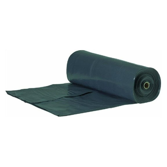 6ML BLK 20X100 20-by-100-Foot 6-Millimeter Black Tyco Polyethylene Plastic Sheeting