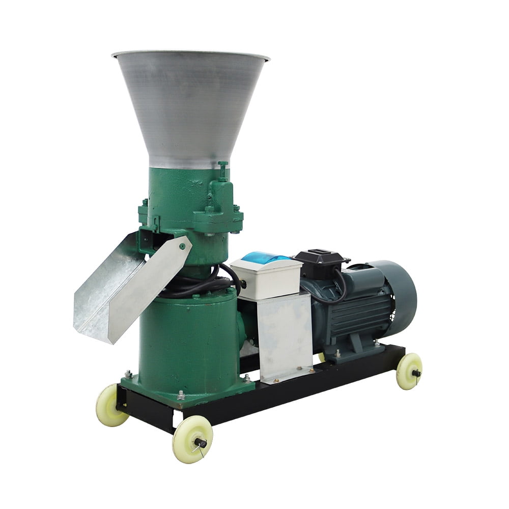 6MM Chicken Feed Pellet Mill Machine Animal Feed Granulator Machine Electric Food Mill Grinder 220V