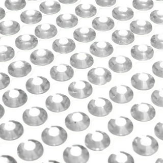 504 pcs 6mm Self Adhesive Rhinestone Crystal Bling Stickers Round Pearls  iphone