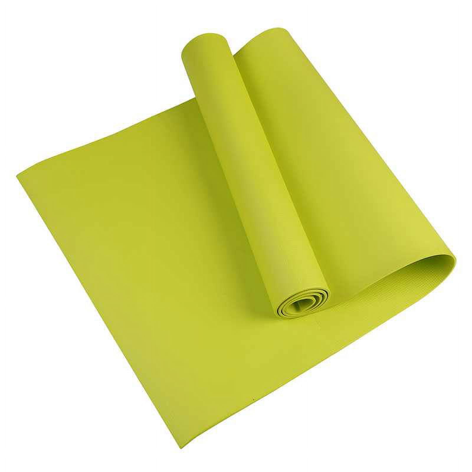 Millenti Yoga Mat Gym Mats - 6mm Thick Suede Texture Material